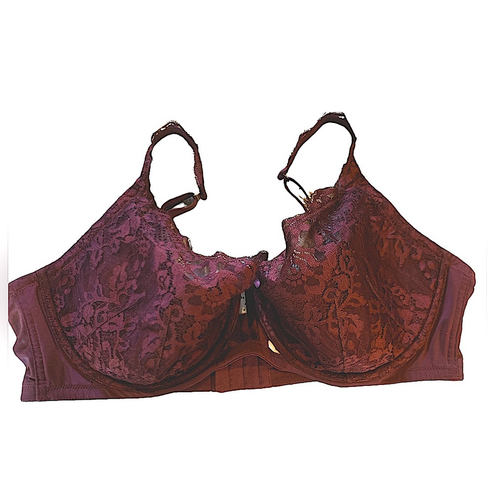 Cacique French Balconette lightly padded lace bra